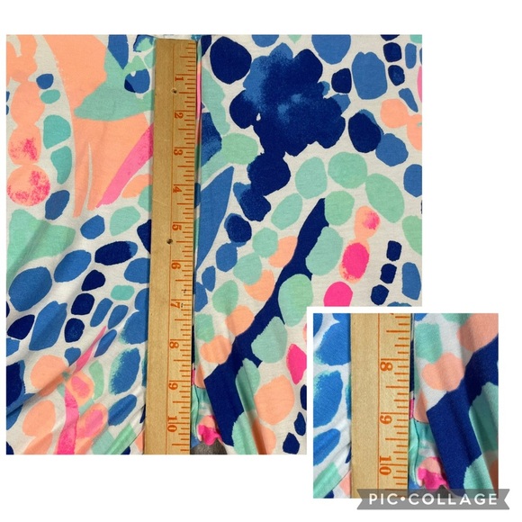 Lilly Pulitzer Georgia May Palazzo Chic Coastal Vacation Preppy Fun Pants - Sz M - Picture 5 of 12